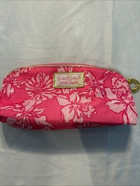 Estée Lauder x Lilly Pulitzer Pink Floral Cosmetic Case